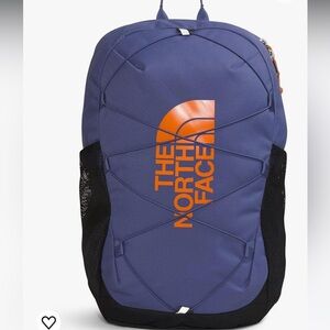THE NORTH FACE Court Jester Backpack, Cave Blue/TNF Black/Mandarin